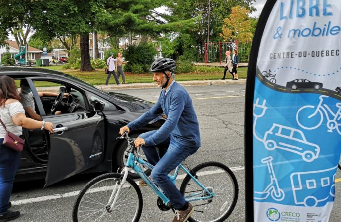 Mobilité durable au Centre-du-Québec – Hydro-Québec s’associe au CRECQ à titre de partenaire électrisant pour le projet Libre et mobile