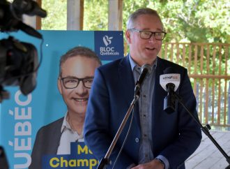 Élections fédérales 2021 – Martin Champoux candidat du Bloc québécois dans Drummond fait le point sur sa campagne