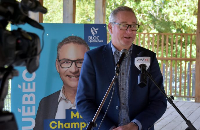 Élections fédérales 2021 – Martin Champoux candidat du Bloc québécois dans Drummond fait le point sur sa campagne