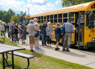 Des sourires au Tour des nouveaux résidents 2021 à Drummondville