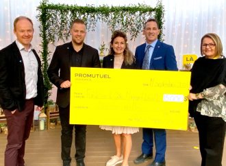 Promutuel Assurance Centre-Sud remet 15 000 à la Fondation du Centre Normand-Léveillé
