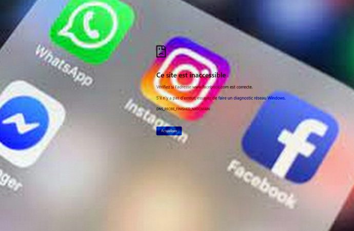 Facebook, Messenger, Instagram, et WhatsApp touchés par une panne mondiale