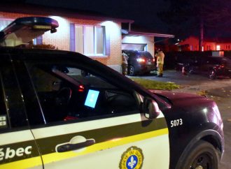 Entrée fracassante pour un conducteur à Drummondville