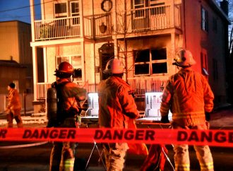 Incendie dans un immeuble locatif rue Notre-Dame à Drummondville