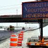 L’hiver s’installe à Drummondville – Conditions routières difficiles sur le réseau routier dans la MRC de Drummond