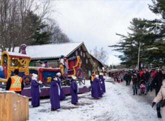 Franc succès pour la Féérie de Noël à Drummondville, près de 4500 personnes y ont pris part !