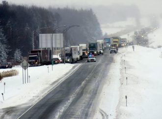 Accident – Réouverture de l’autoroute 20 en direction est à la hauteur de Notre-Dame-du-Bon-Conseil