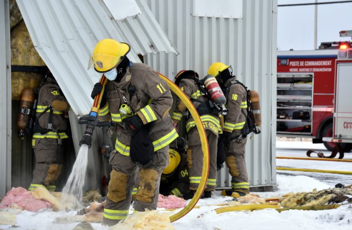 Les pompiers de Drummondville et de Saint-Germain-de-Grantham appelés à intervenir pour deux débuts d’incendie dans la MRC de Drummond