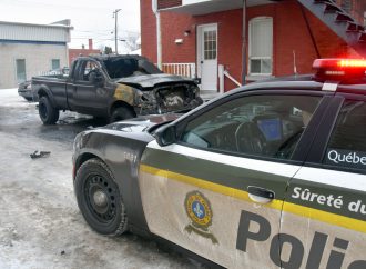 Incendie de véhicules sur la rue Brock à Drummondville