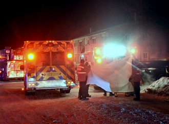 Une femme retrouvée inanimée dans un incendie à Drummondville