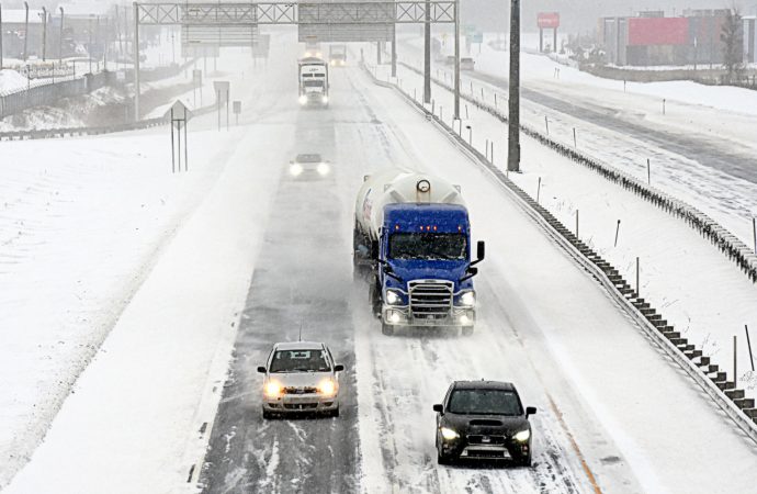 Environnement Canada émet un avertissement de pluie verglaçante pour la Mauricie et le Centre-du-Québec