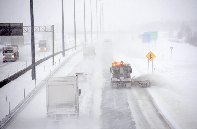 La neige complique les déplacements dans la MRC de Drummond et région Centre-du-Québec
