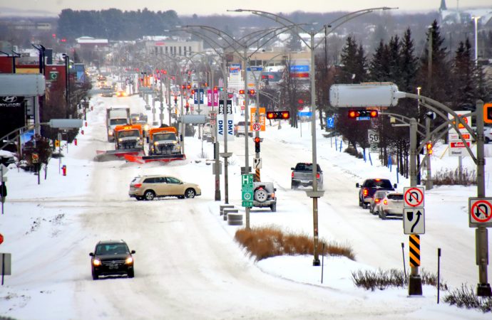 Festival des sorties de route – La neige complique les déplacements dans la MRC de Drummond