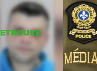 DISPARITION : La SQ confirme que le Drummondvillois de 40 ans a été retrouvé sain et sauf à Drummondville