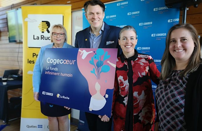 Cogeco soutiendra 50 projets socio-micro-locaux grâce à La Ruche