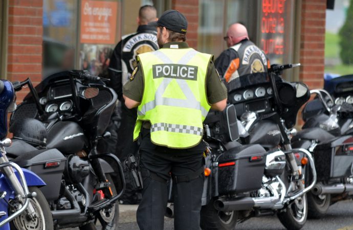 Les policiers de la SQ ont à l’œil les groupes de motards dans la MRC de Drummond