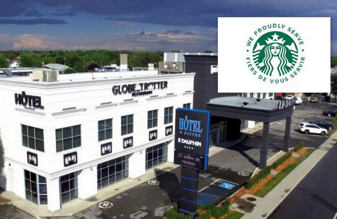Un comptoir Starbucks à l’Hôtel et Suites Le Dauphin de Drummondville, c’est confirmé !