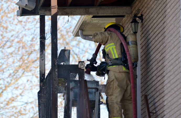 Un feu de BBQ force l’intervention du service incendie sur la rue Cardin à Drummondville