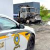 Incendie suspect – Deux remorques incendiées la nuit dernière à Saint-Germain-de-Grantham