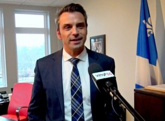 Le député de Drummond–Bois-Francs Sébastien Schneeberger, annonce l’attribution de 629 870 $ au Parc Marie-Victorin