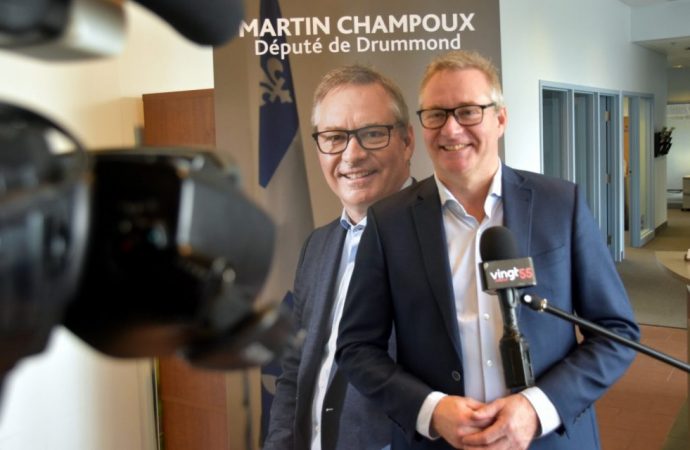 Programme Emplois d’été Canada : Martin Champoux annonce 655 767 $ pour la création de 153 emplois d’été dans Drummond