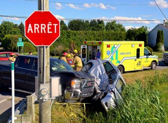 Deux blessés dans une violente collision sur la 139