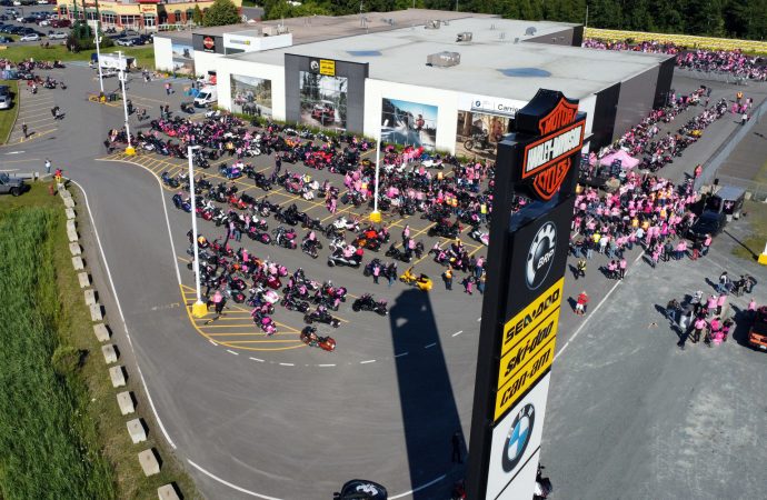 Plus de 1000 motocyclistes de la prestigieuse Ride de Filles feront vibrer les routes de Drummondville et du Centre-du-Québec
