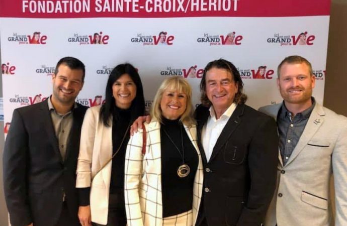 La généreuse famille Carrier donne un 2e million $ à la Fondation Sainte-Croix/Heriot