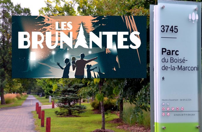 Parcours de cinéma en forêt : L’expérience  » Les Brunantes  » arrive à Drummondville le 9 septembre !