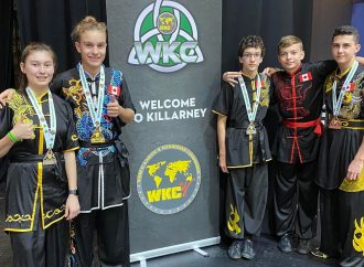 Arts martiaux – Cinq jeunes Drummondvillois s’illustrent en Irlande aux championnats du monde de la WKC.