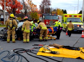 Un accident de la route fait un blessé sur le boulevard de l&rsquo;Université à Drummondville