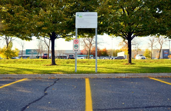 Covoiturage – Un nouveau stationnement incitatif aux Promenades Drummondville