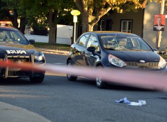 Un piéton happé par une voiture sur le boul Mercure à Drummondville