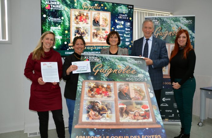 Soutien alimentaire : Entre inquiétude et espoir, la Guignolée prend toute son importance cette année dans la MRC de Drummond
