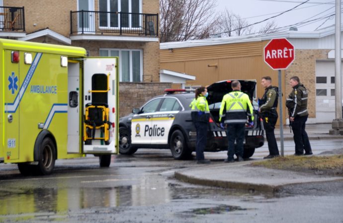 Un appel suspect au 911 a forcé un important déploiement policier sur Saint-Joseph