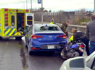 Une adolescente blessée gravement dans un accident de scooter à Drummondville