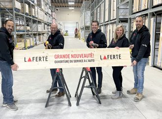 Laferté agrandit son entrepôt de service et innove avec un service à l’auto à Drummondville