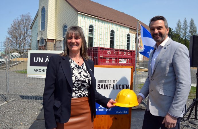 Amélioration et construction d’infrastructures municipales : Sébastien Schneeberger annonce plus de 1,2 M$ pour Saint-Lucien