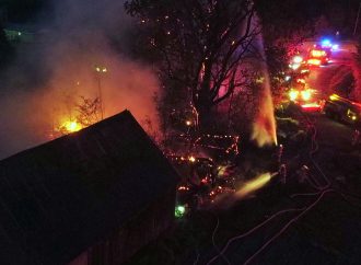 Deux incendies suspects éclatent à quelques minutes d’intervalle à Saint-Germain