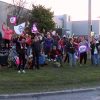 Les employés de l’usine Olymel de Drummondville ont déclenché une grève générale illimitée