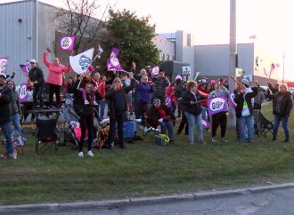 Les employés de l’usine Olymel de Drummondville ont déclenché une grève générale illimitée