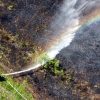 Hommage aux pompiers et pompières qui combattent les nombreux feux de forêt