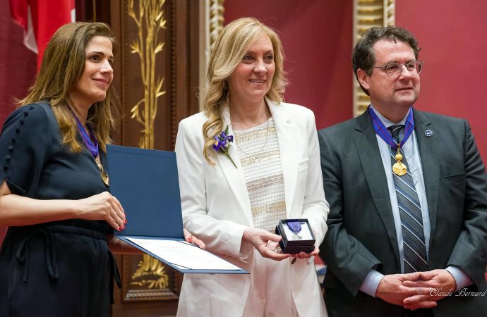 France Lafleur devient membre de l’Ordre de l’excellente en éducation du Québec