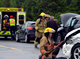 Un accident fait deux blessés à l’intersection du chemin Tourville et de la route 139