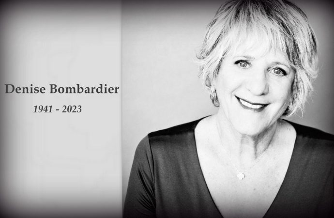 Denise Bombardier s’est éteinte aujourd’hui à l’âge de 82 ans
