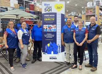Bien chez soi dans le Centre-du-Québec : le Centre Normand Léveillé bénéficiera de la générosité des employés du Réno-Dépôt de Drummondville