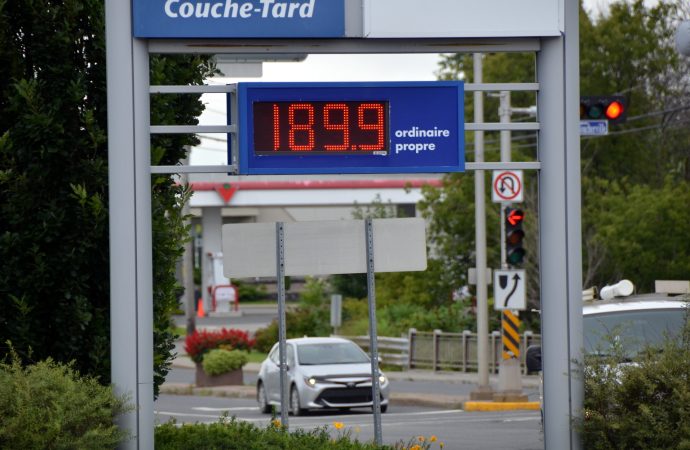 Le prix de l’essence explose à Drummondville, atteignant 1,89 $ le litre, une augmentation de 0,17 $ ce matin