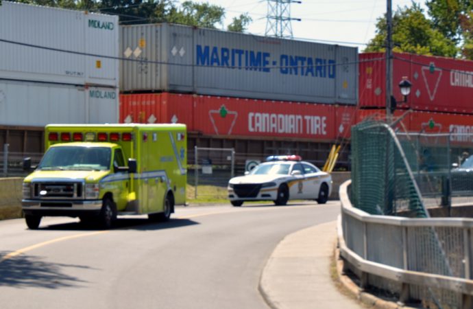 Une personne heurtée mortellement par un train au centre-ville de Drummondville