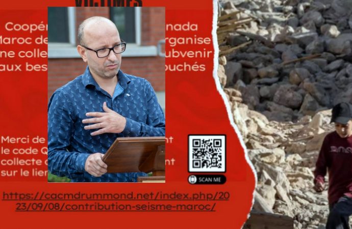 Unis pour le Maroc : Campagne de levée de fonds à Drummondville en soutien aux sinistrés du tremblement de terre