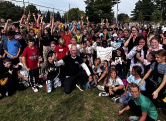 Saute-Moutons : Un record impressionnant battu par 160 jeunes de l’école Saint-Majorique!